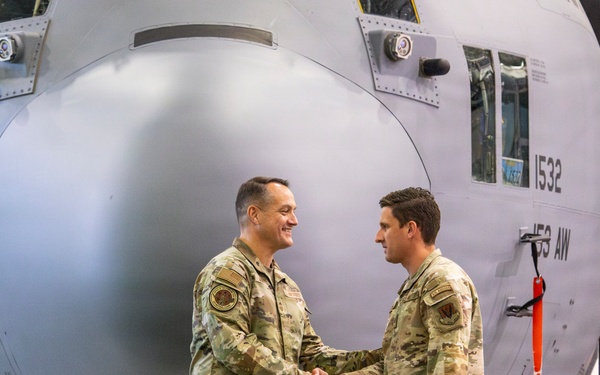 McDuffee receives command chief coin
