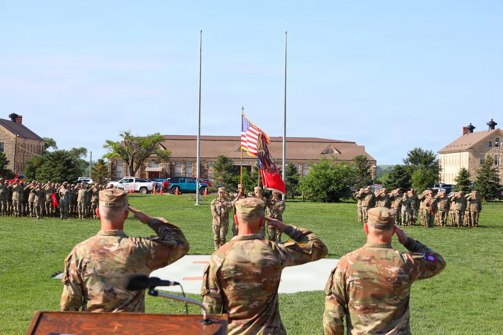 1st Engineer Battalion Change of Command Ceremony