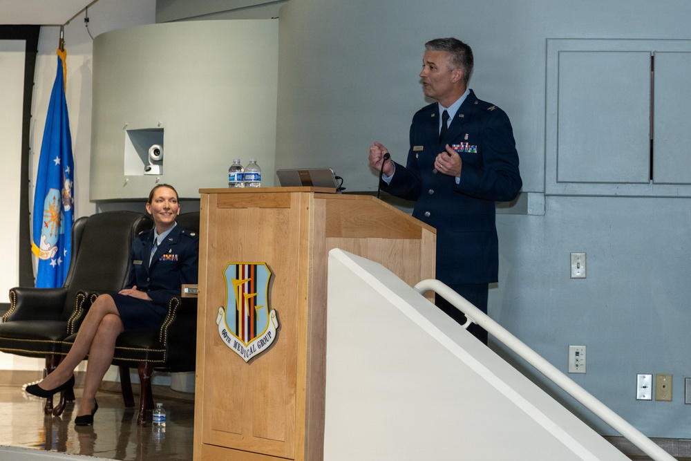 Promotion Ceremony for Col. Rebekah Wolak