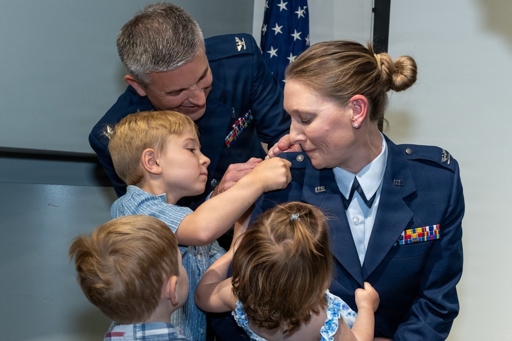 Promotion Ceremony for Col. Rebekah Wolak