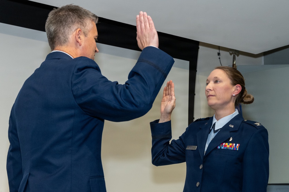 Promotion Ceremony for Col. Rebekah Wolak