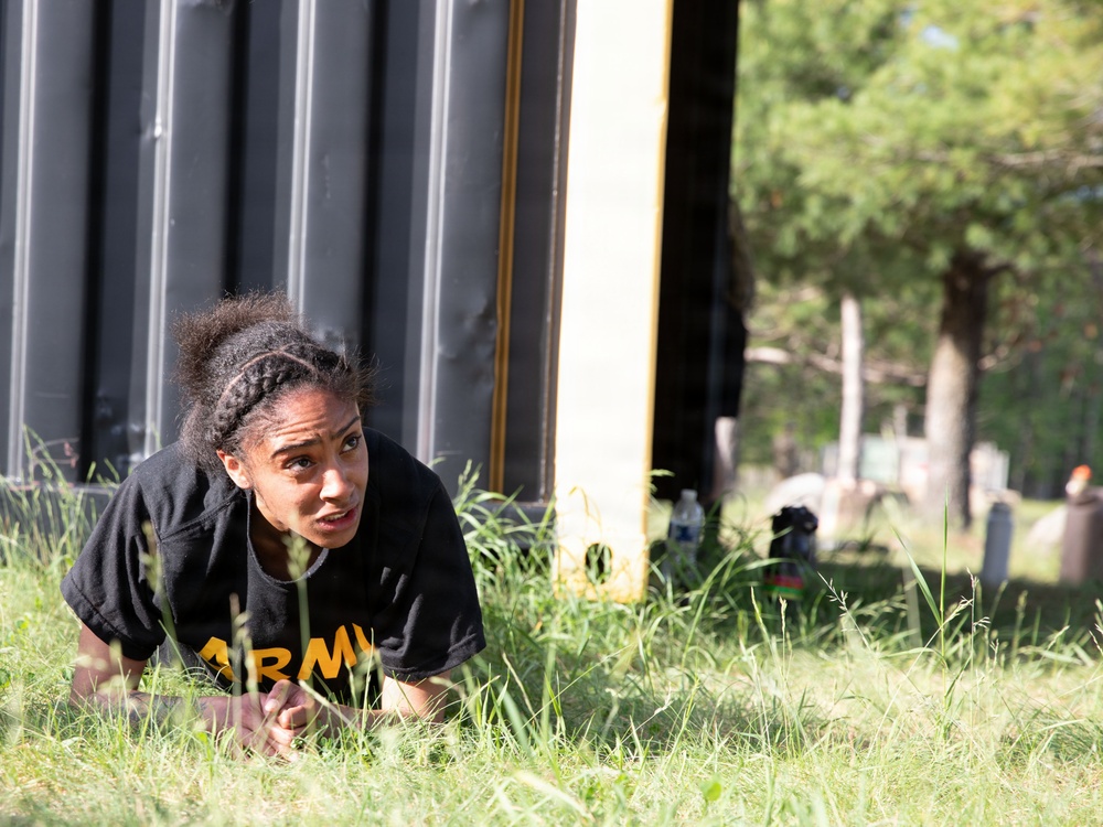 3rd Battalion 126th Reginment perform the Army Fittness Test