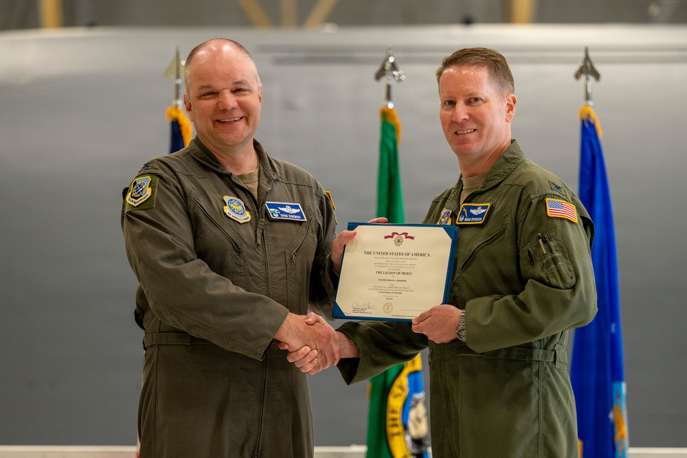 92nd Operations Group change of command ceremony