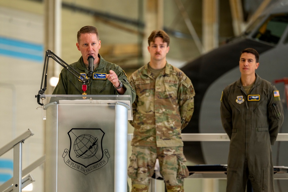 92nd Operations Group change of command ceremony