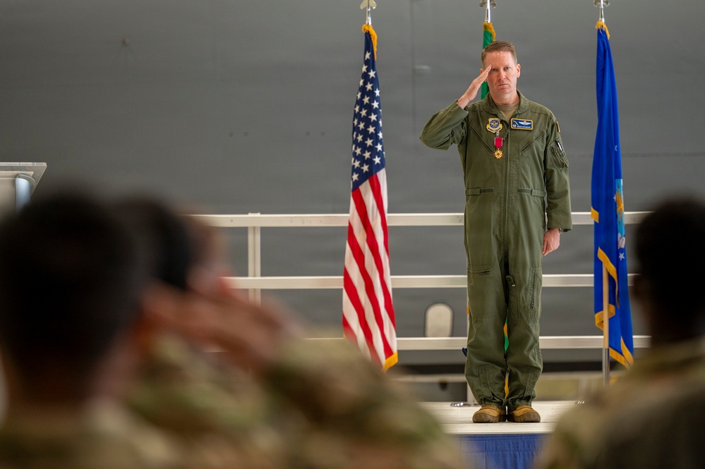 92nd Operations Group change of command ceremony