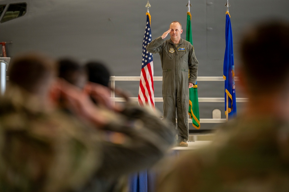 92nd Operations Group change of command ceremony
