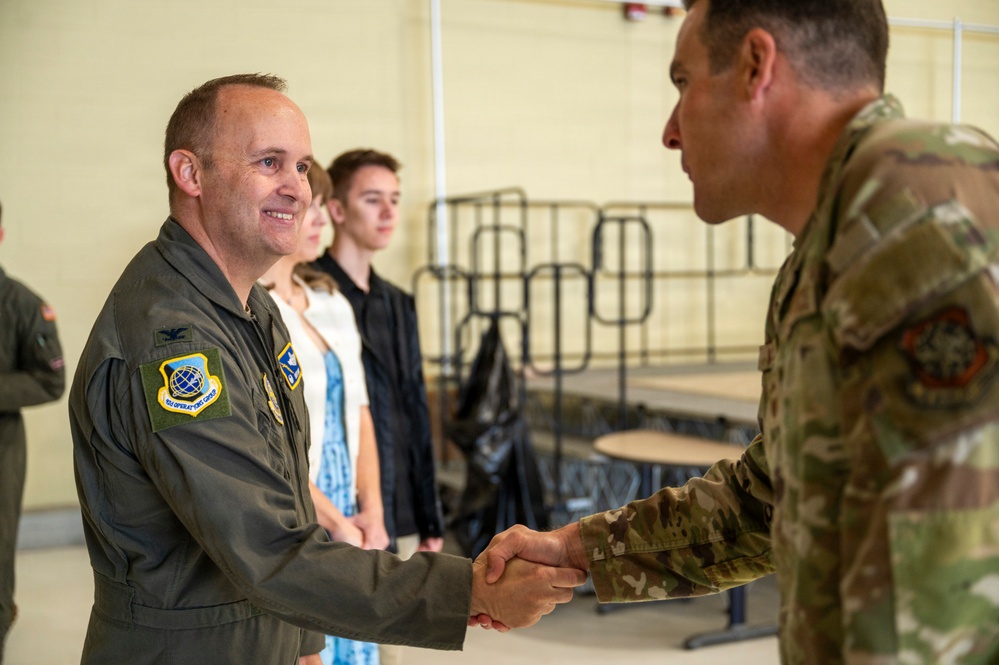 92nd Operations Group change of command ceremony
