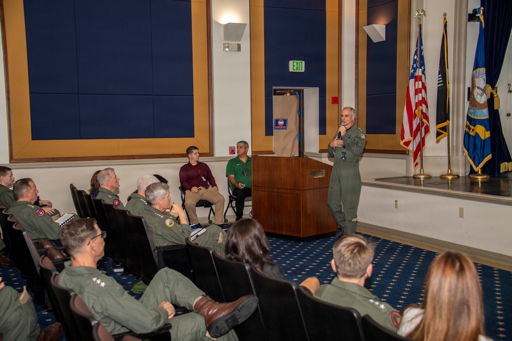 CNAP Hosts an Aviation Flag Officers Training Symposium