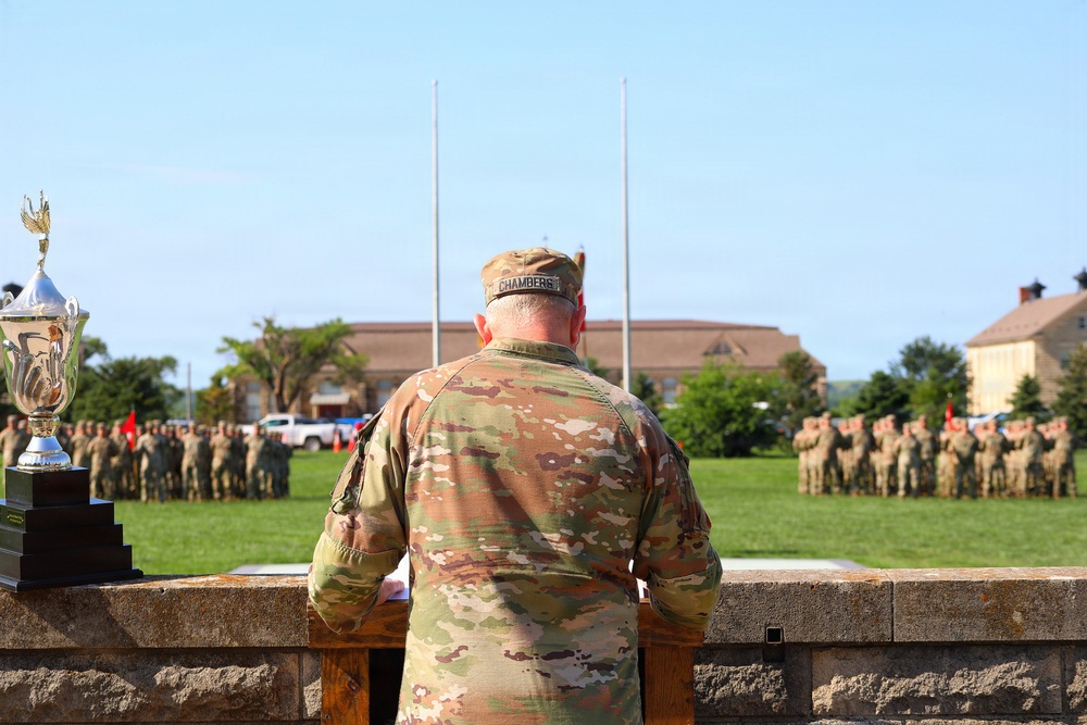 1st Engineer Change of Command Ceremony