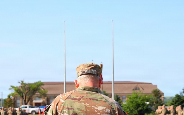 1st Engineer Change of Command Ceremony