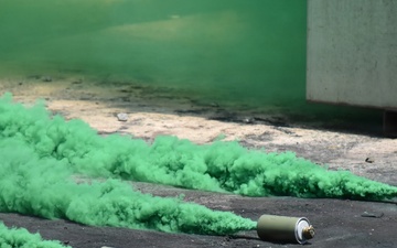 Smoke testing at Pine Bluff Arsenal