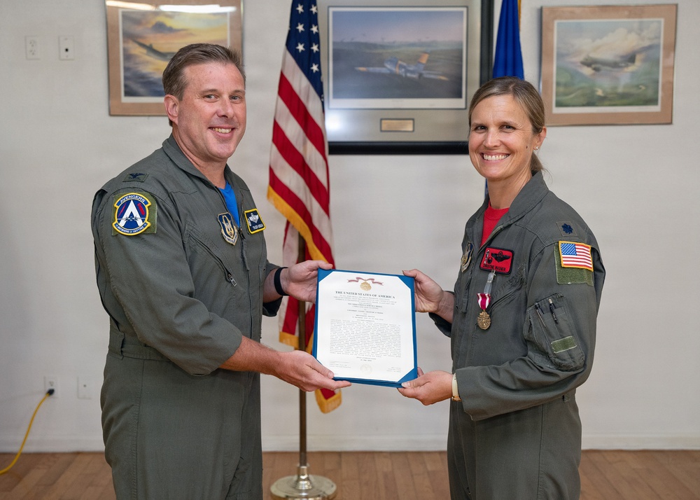 Liscar assumes command of 487th Training Squadron 'Knights'