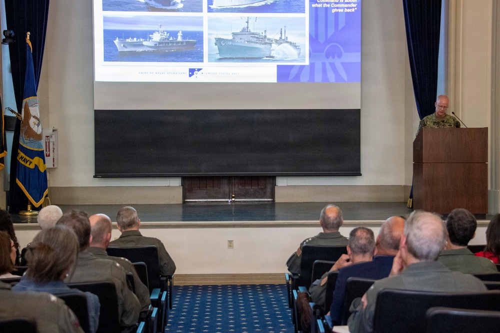 CNAP Hosts an Aviation Flag Officers Training Symposium