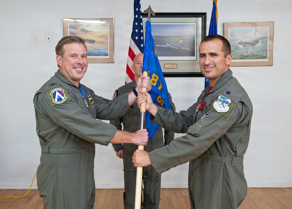 Liscar assumes command of 487th Training Squadron 'Knights'