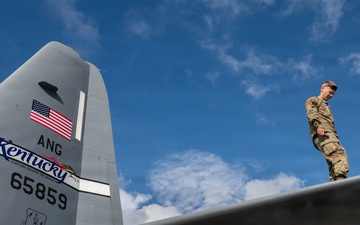 U.S. Air National Guard Airlift Wing from Kentucky Supporting Large-Scale NATO Exercise