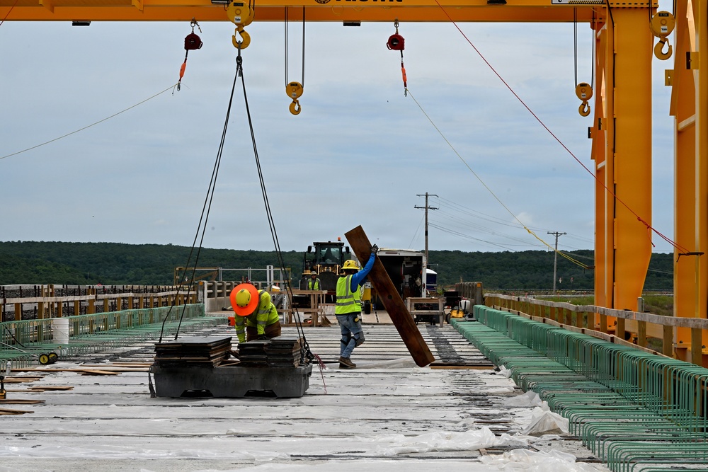 Work continues on Tenkiller Bridge replacement project