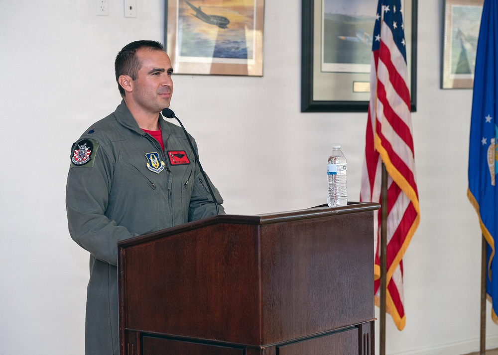 Liscar assumes command of 487th Training Squadron 'Knights'