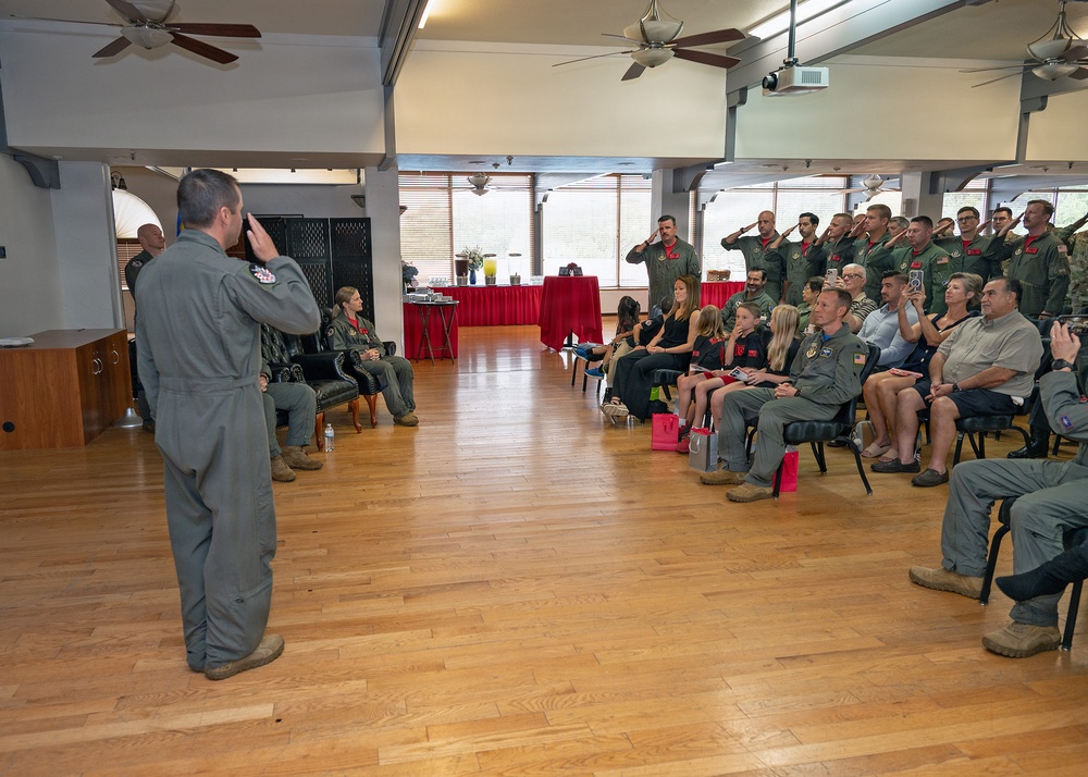 Liscar assumes command of 487th Training Squadron 'Knights'