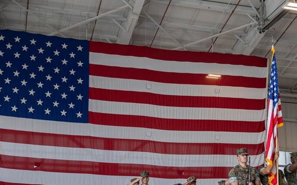 VMFT-402 Change of Command