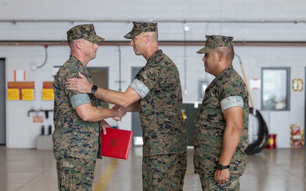 VMFT-402 Change of Command