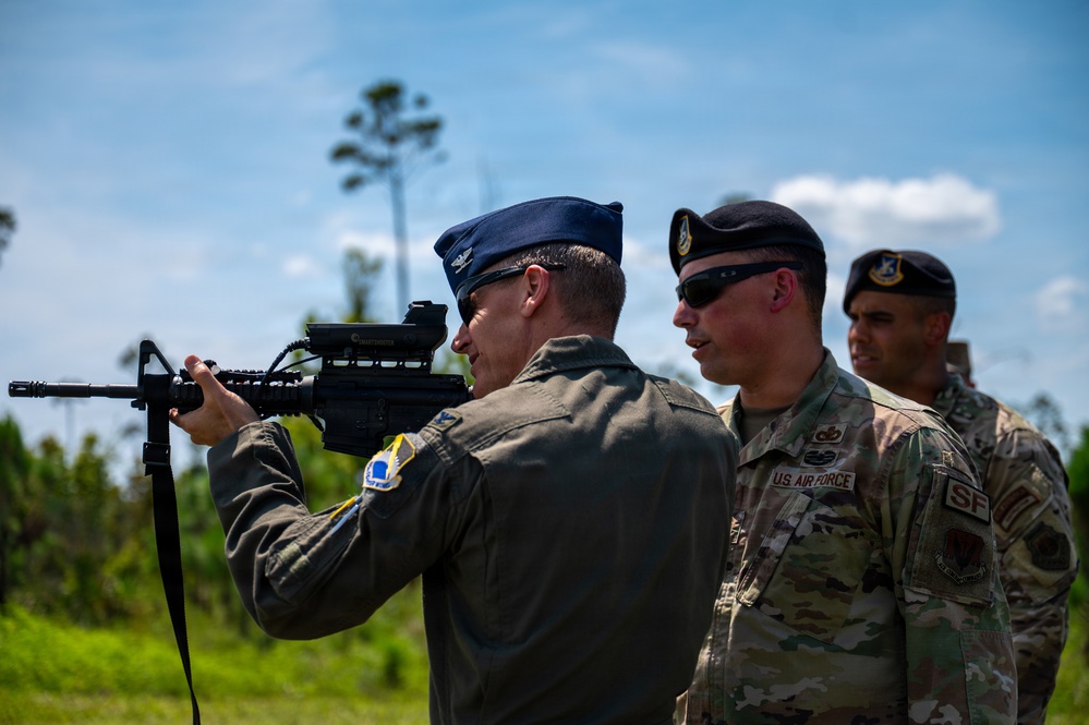 325th SFS demonstrates kinetic counter-sUAS capabilities to AFIMS leadership