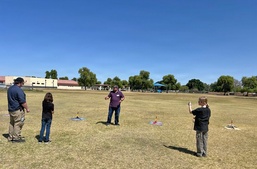 YPG engineers launch rockets with the Gators