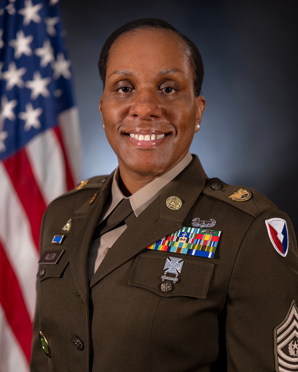 Command Sgt. Maj. Joy L. Allen