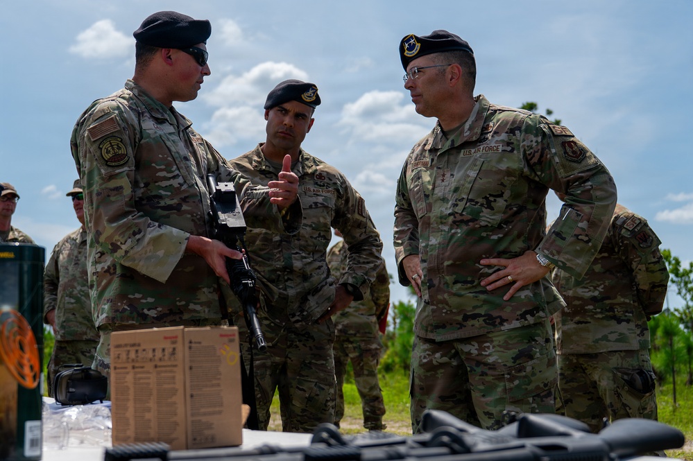 325th SFS demonstrates kinetic counter-sUAS capabilities to AFIMS leadership