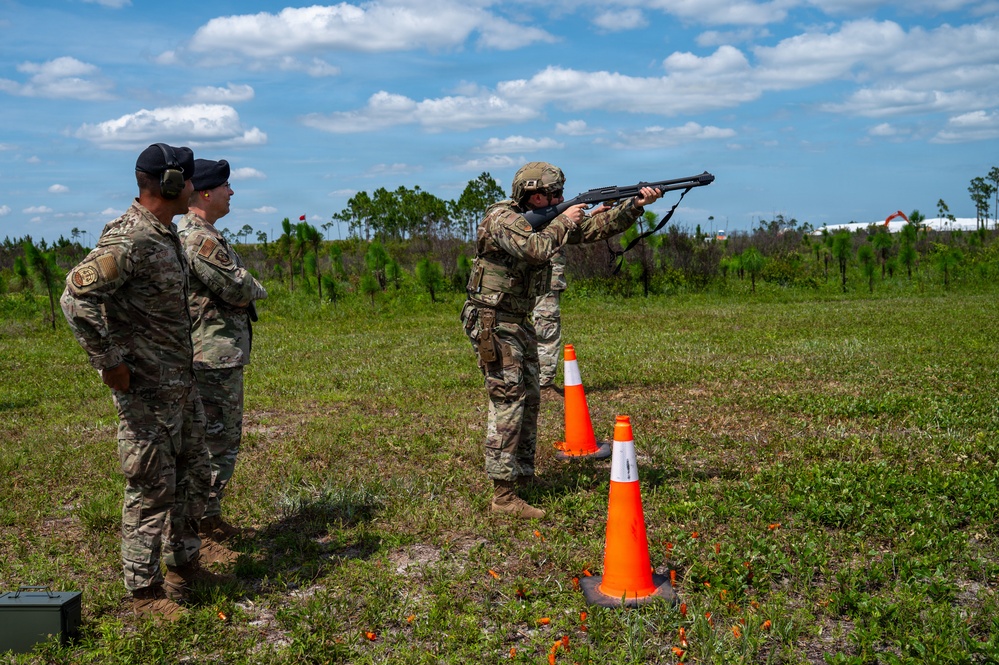 325th SFS demonstrates kinetic counter-sUAS capabilities to AFIMS leadership