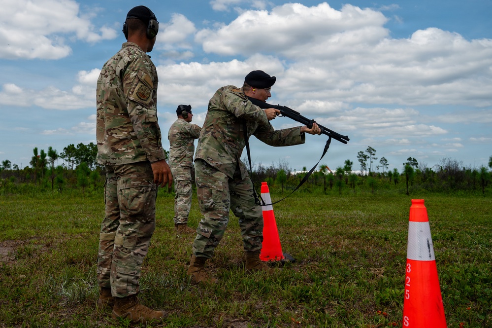 TITLE: 325th SFS demonstrates kinetic counter-sUAS capabilities to AFIMS leadership