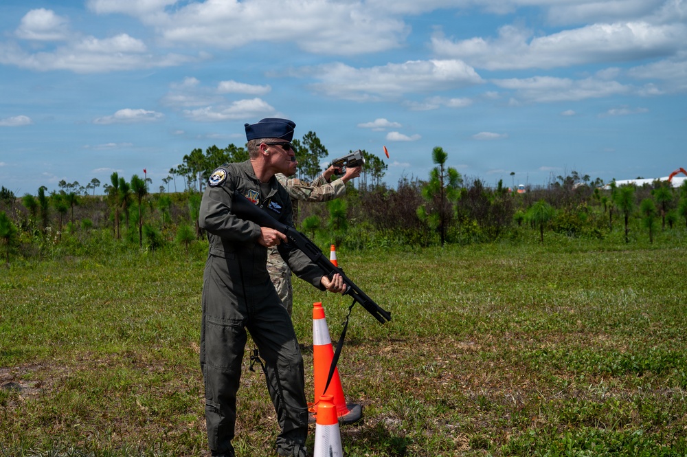 325th SFS demonstrates kinetic counter-sUAS capabilities to AFIMS leadership