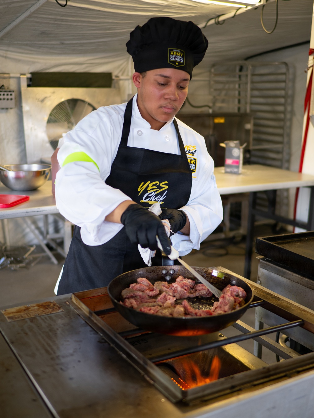 Oregon Guard culinary specialists train future chefs in second annual 'Chopped Challenge'