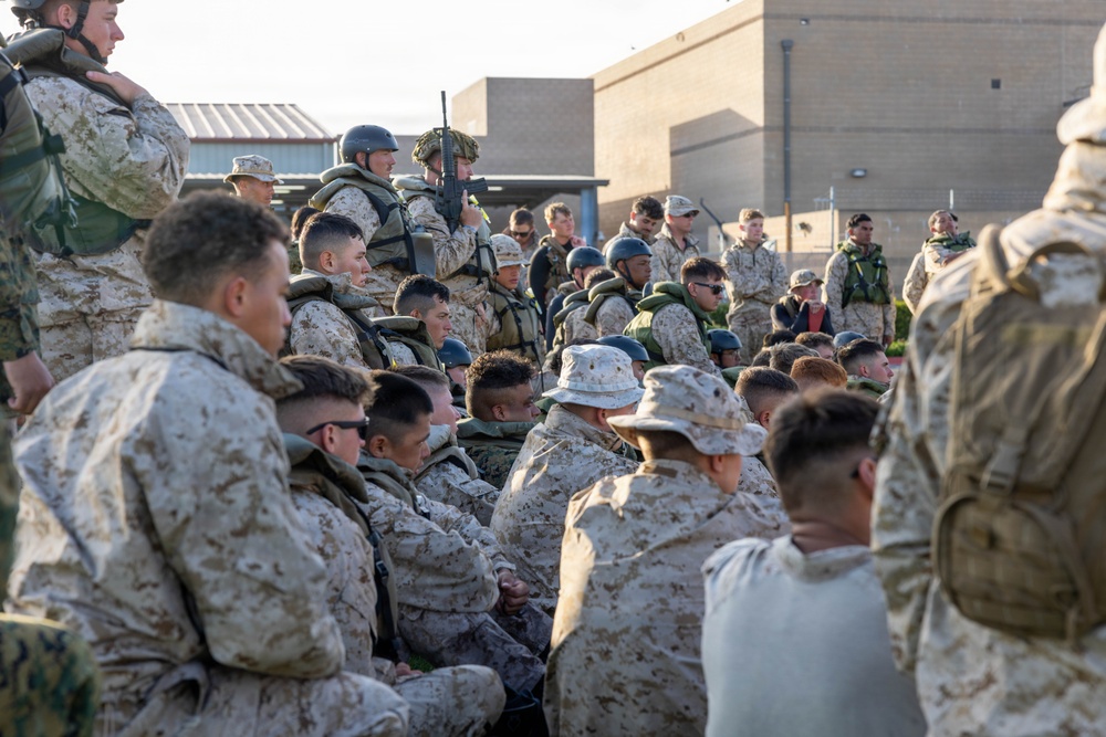 2nd Bn., 5th Marines rehearse clandestine landing