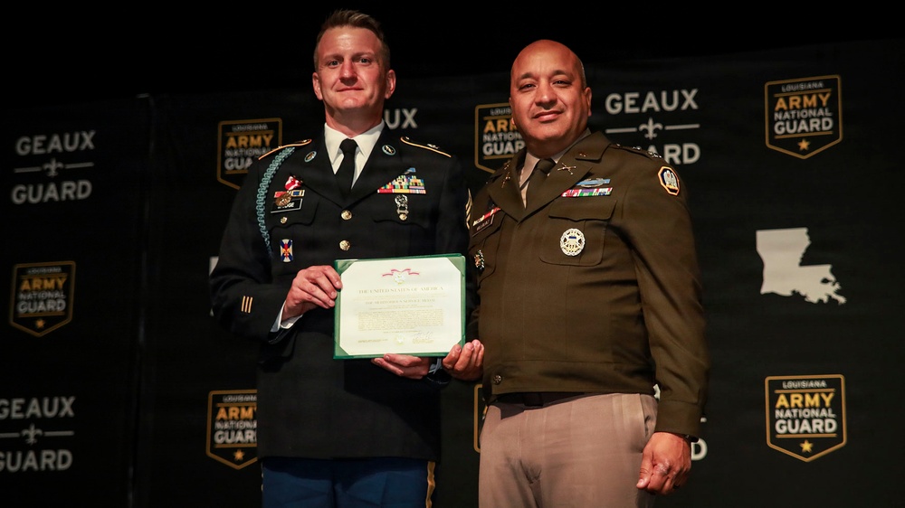 La. Army National Guard’s top recruiters recognized