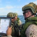 U.S. Marine officer gets promoted on CRRC