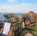 U.S. Marine officer gets promoted on CRRC