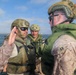 U.S. Marine officer gets promoted on CRRC