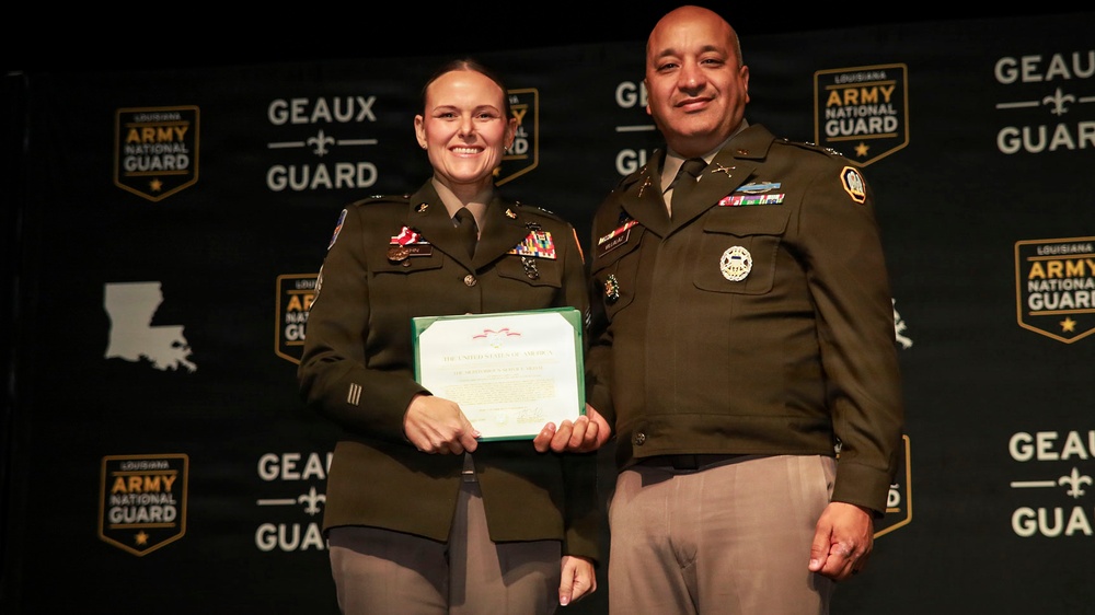La. Army National Guard’s top recruiters recognized