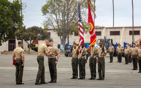 1st Civil Affairs Group Sgt. Maj. Robert K. Lusk Retirement Ceremony