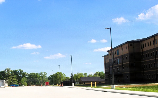 Fort McCoy’s East Barracks Project reaches 98 percent complete, nearing final turnover