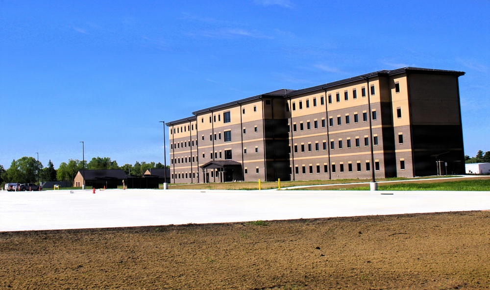 Fort McCoy’s East Barracks Project reaches 98 percent complete, nearing final turnover