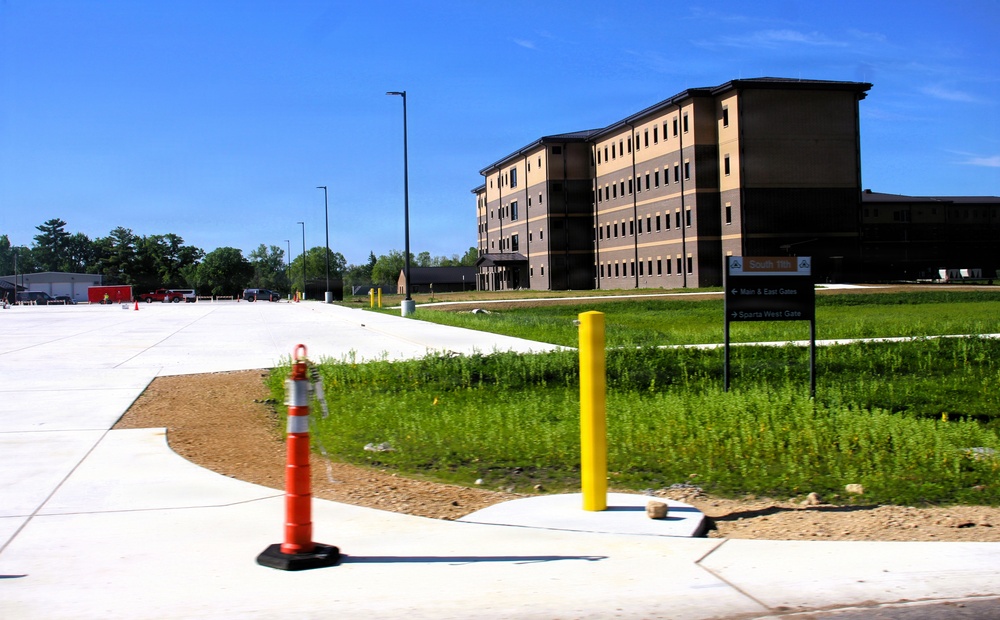 Fort McCoy’s East Barracks Project reaches 98 percent complete, nearing final turnover