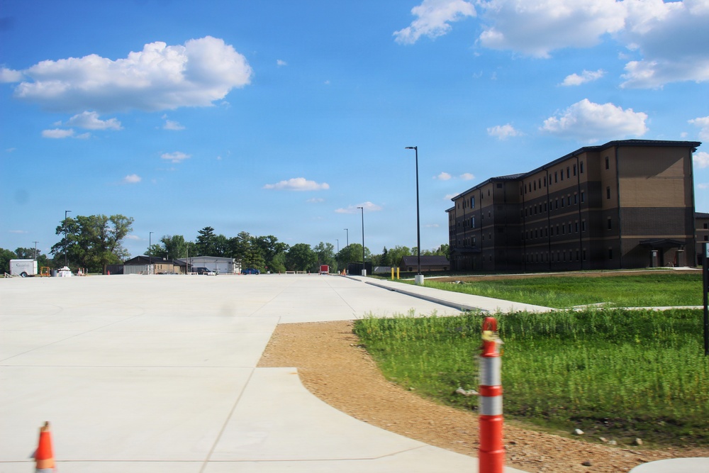 Fort McCoy’s East Barracks Project reaches 98 percent complete, nearing final turnover