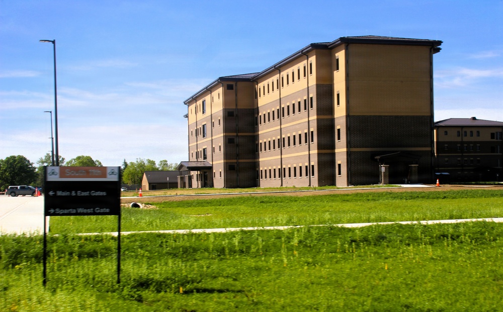 Fort McCoy’s East Barracks Project reaches 98 percent complete, nearing final turnover