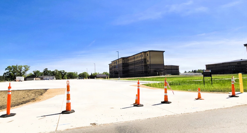 Fort McCoy’s East Barracks Project reaches 98 percent complete, nearing final turnover
