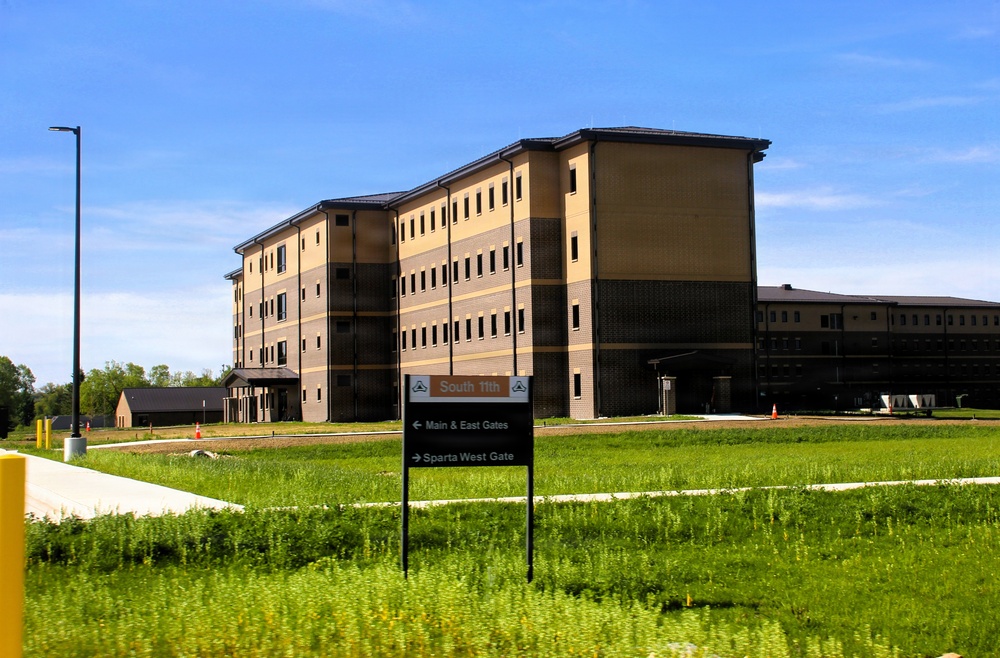 Fort McCoy’s East Barracks Project reaches 98 percent complete, nearing final turnover