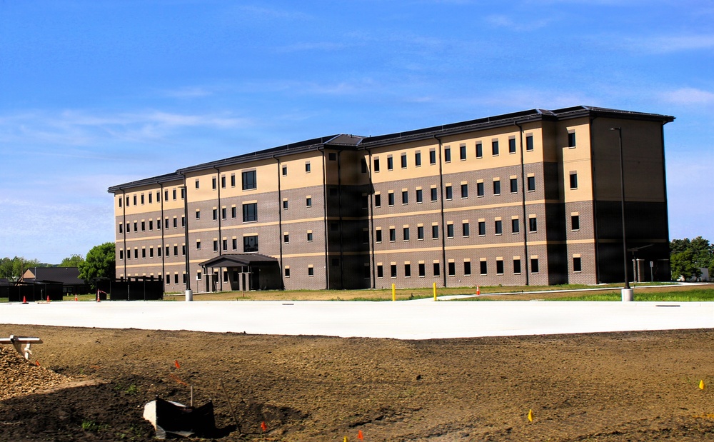 Fort McCoy’s East Barracks Project reaches 98 percent complete, nearing final turnover