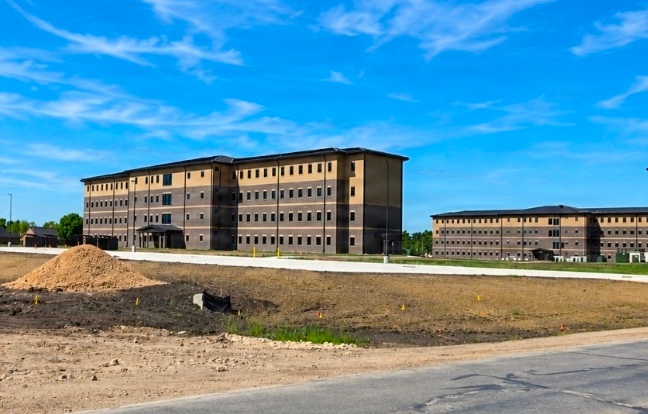 Fort McCoy’s East Barracks Project reaches 98 percent complete, nearing final turnover