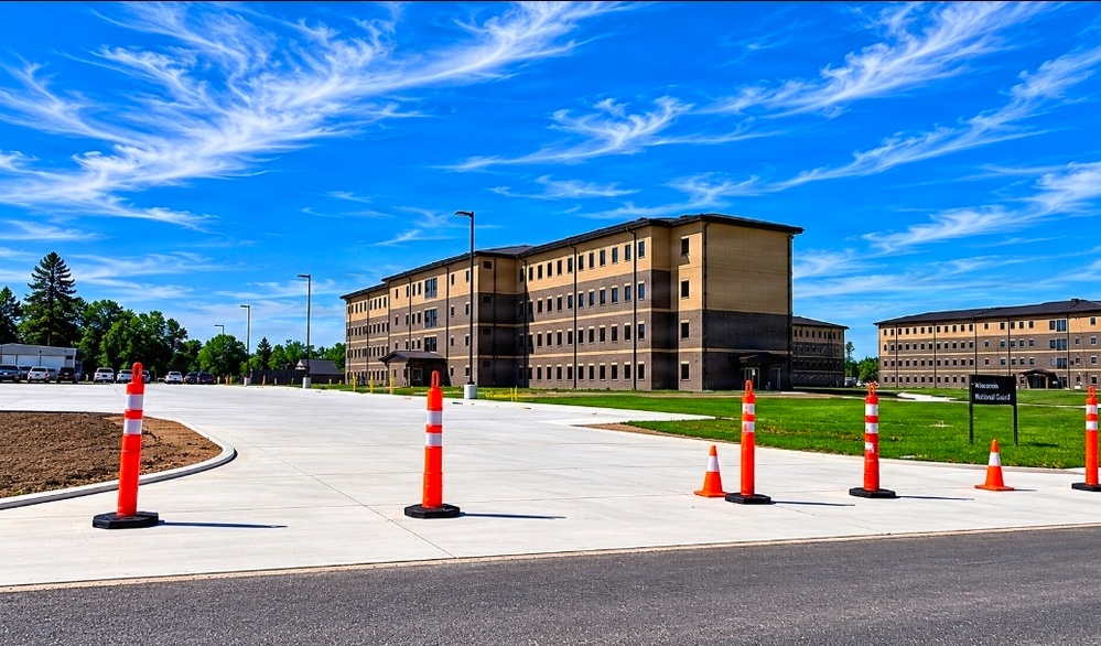 Fort McCoy’s East Barracks Project reaches 98 percent complete, nearing final turnover