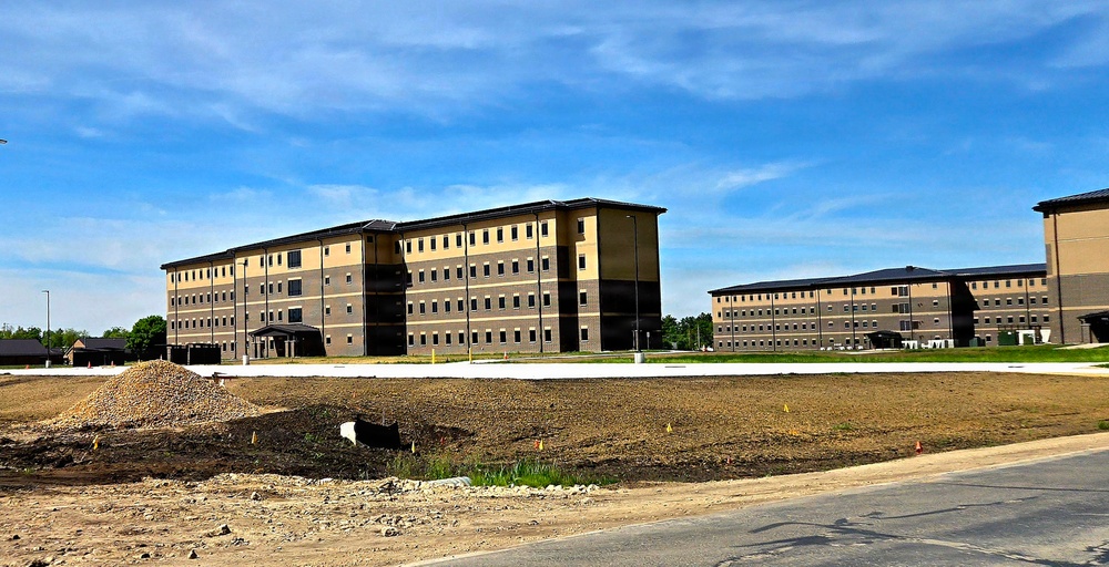 Fort McCoy’s East Barracks Project reaches 98 percent complete, nearing final turnover